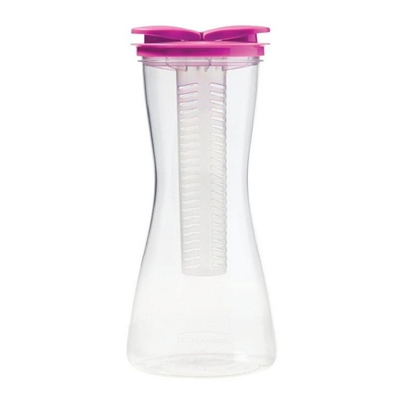 CARAFE INFUSER PINK 2QT - Picture 2 of 7